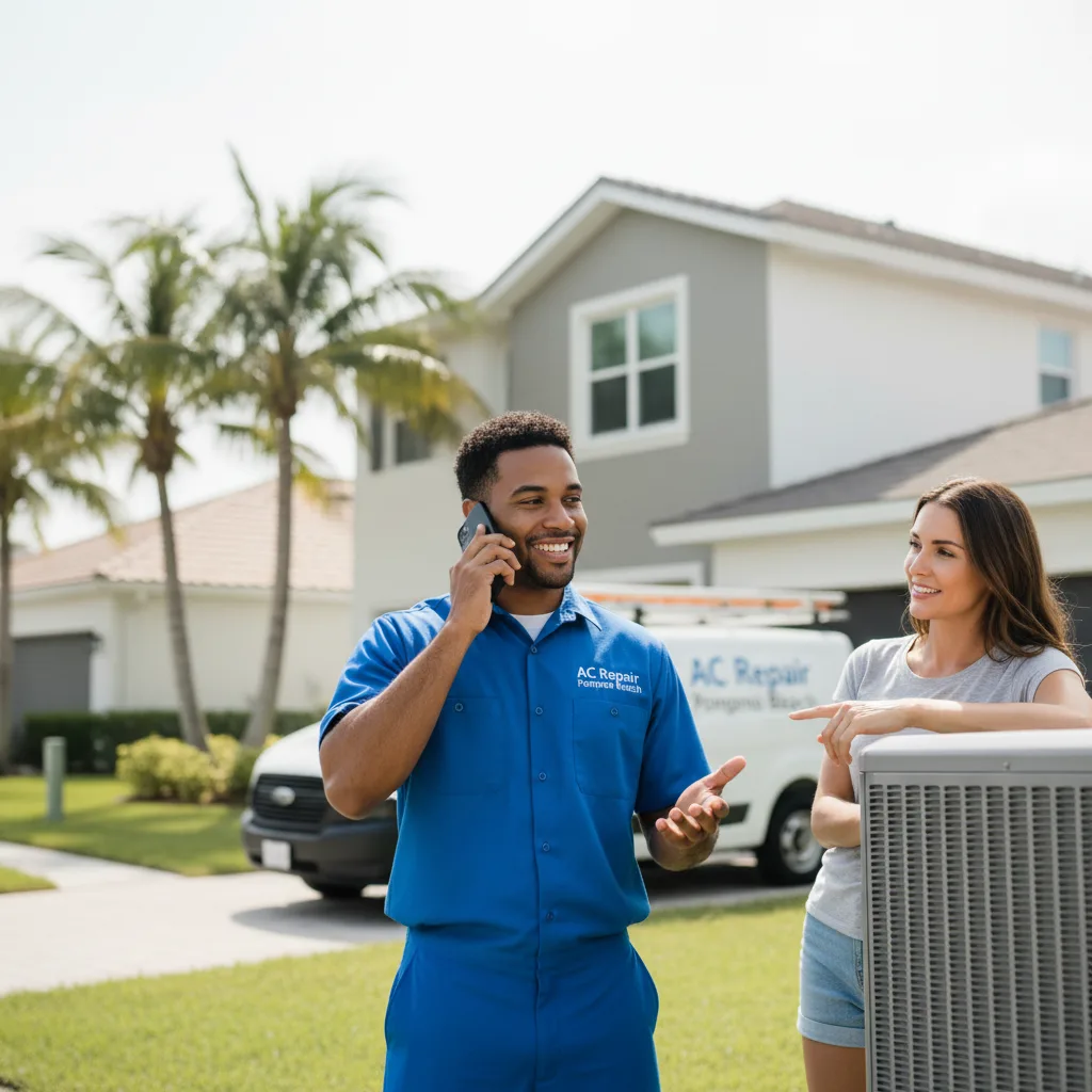 AC Repair Pompano Beach customer support in Farley